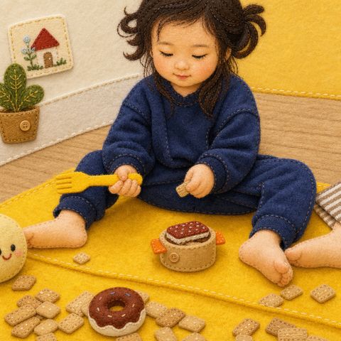 펠트 자수 화풍 시안